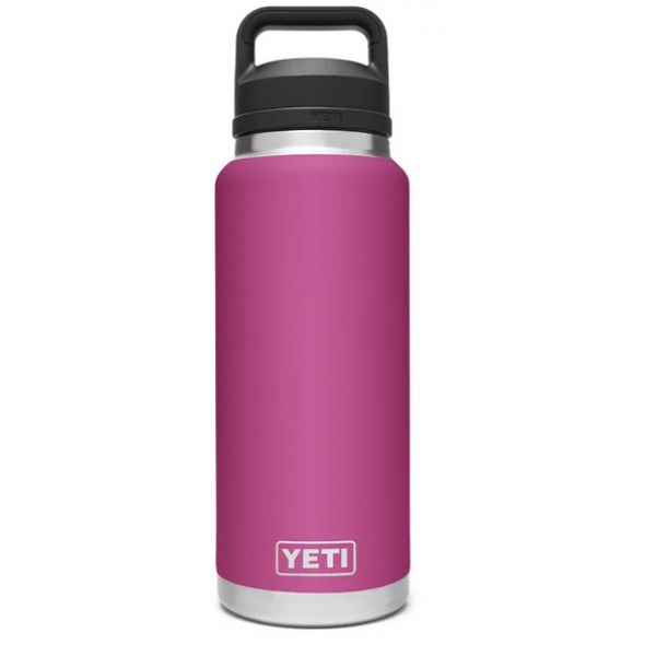 YETI Rambler Bottle - 36 oz. - Chug Cap - Prickly Pear Pink