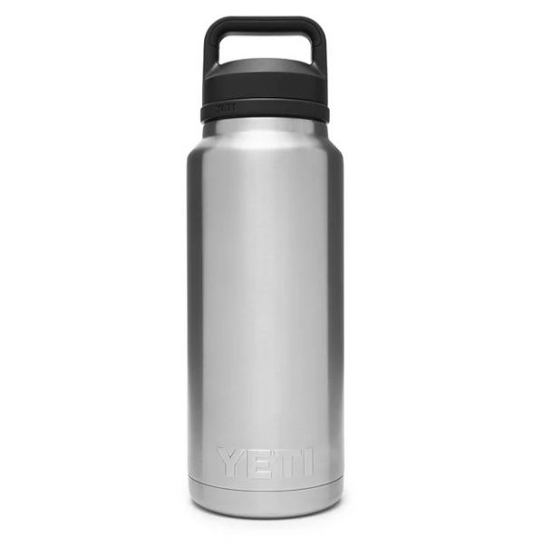 YETI Rambler Bottle - 36 oz. - Chug Cap - Stainless Steel