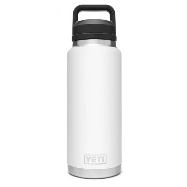 YETI Rambler Bottle - 36 oz. - Chug Cap - White