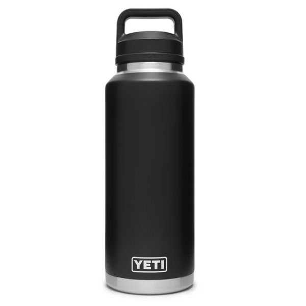 YETI Rambler Bottle - 46 oz. - Chug Cap - Black