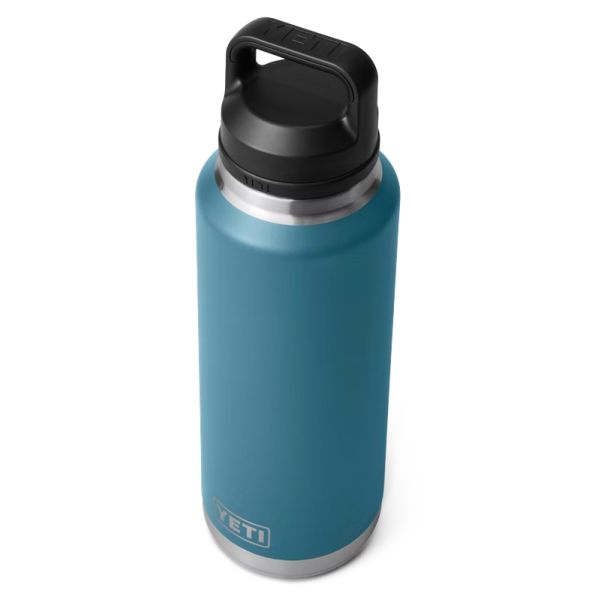 YETI Rambler Bottle - 46 oz. - Chug Cap - Nordic Blue