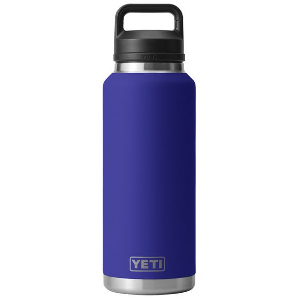 YETI Rambler Bottle - 46 oz. - Chug Cap - Offshore Blue