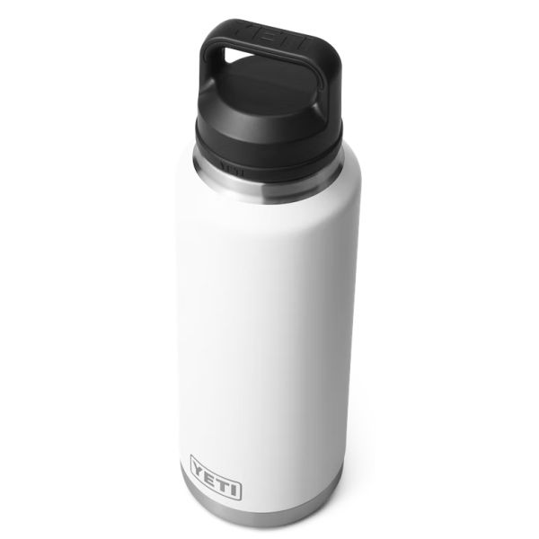 YETI Rambler Bottle - 46 oz. - Chug Cap - White