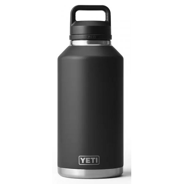 YETI Rambler Bottle - 64 oz. - Chug Cap - Black