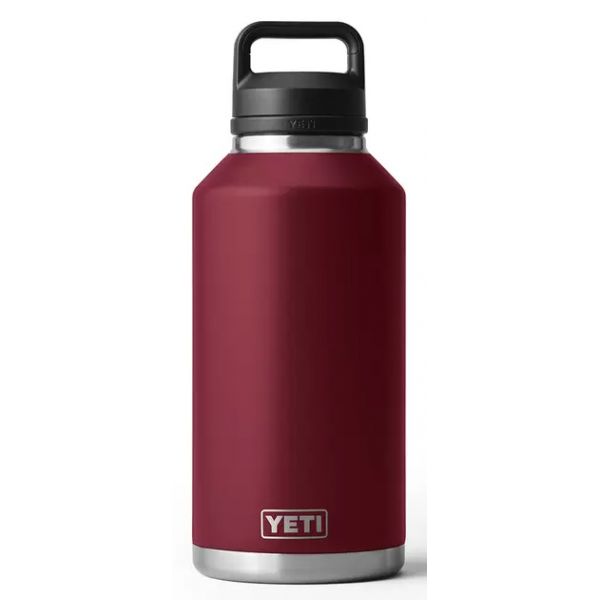 YETI Rambler Bottle - 64 oz. - Chug Cap - Harvest Red