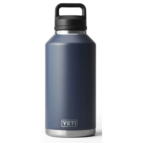 YETI Rambler Bottle - 64 oz. - Chug Cap - Navy