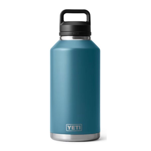 YETI Rambler Bottle - 64 oz. - Chug Cap - Nordic Blue