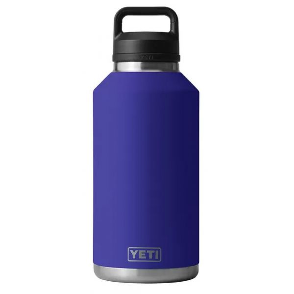 YETI Rambler Bottle - 64 oz. - Chug Cap - Offshore Blue