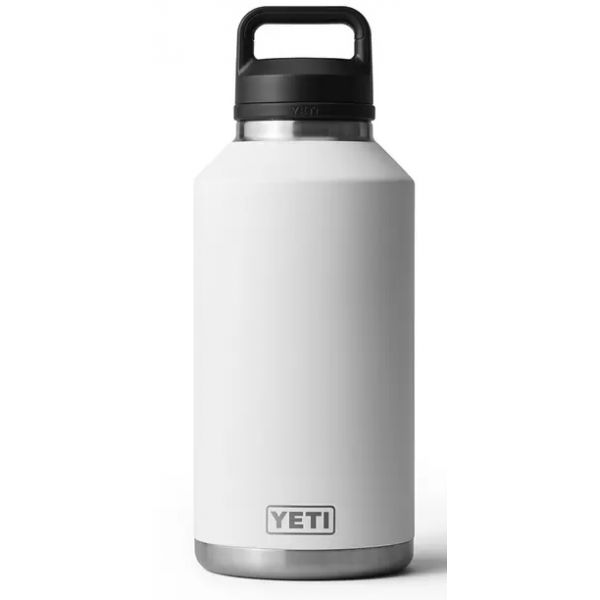 YETI Rambler Bottle - 64 oz. - Chug Cap - White