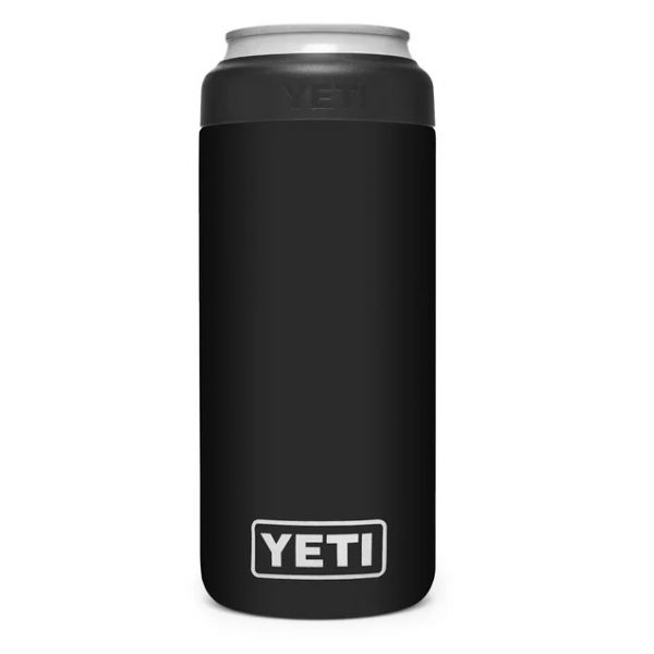 YETI Rambler Colster Slim Can Insulator - Black