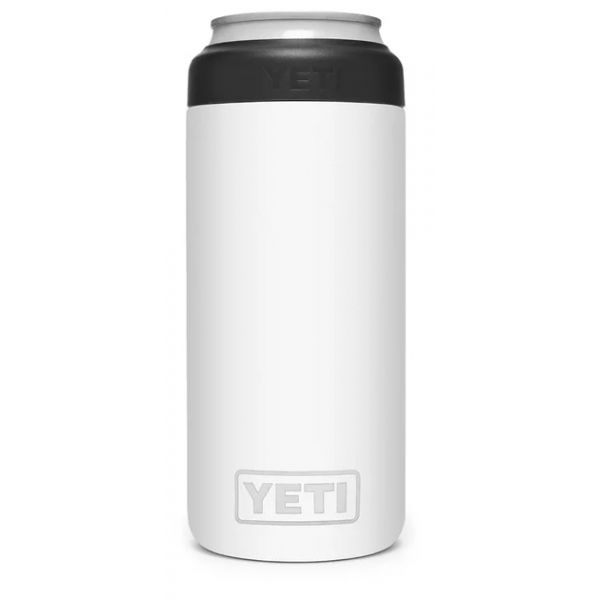 YETI Rambler Colster Slim Can Insulator - White