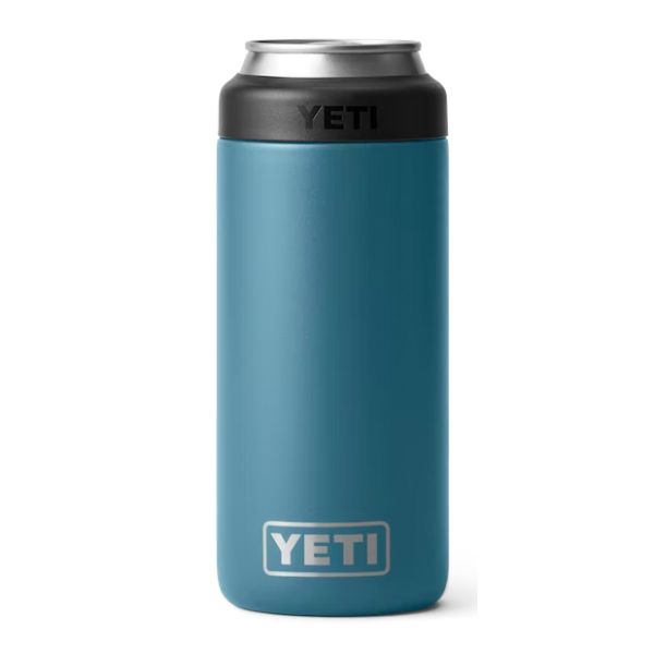 YETI Rambler Colster Slim Can Insulator - Nordic Blue