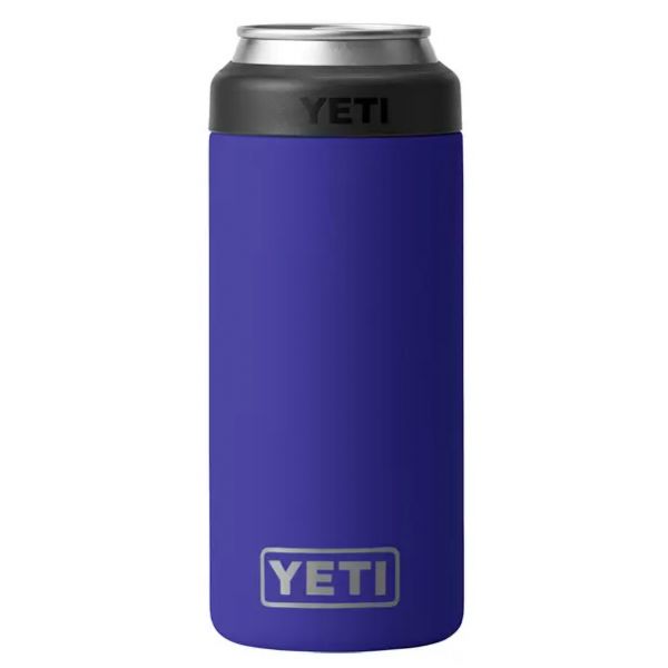 YETI Rambler Colster Slim Can Insulator - Offshore Blue