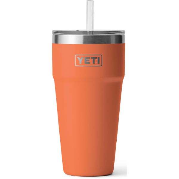 YETI Rambler Cup - 26 oz. - Straw Lid - High Desert Clay