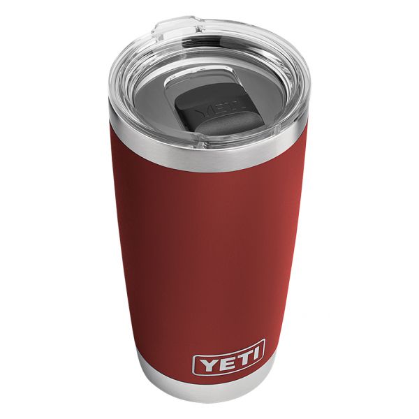 YETI Rambler Tumbler 20oz Brick Red