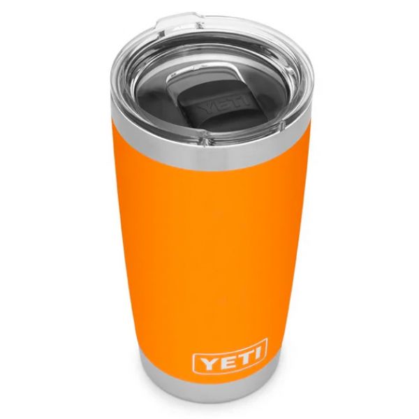 YETI Rambler Tumbler 20oz with Magslider Lid - King Crab Orange