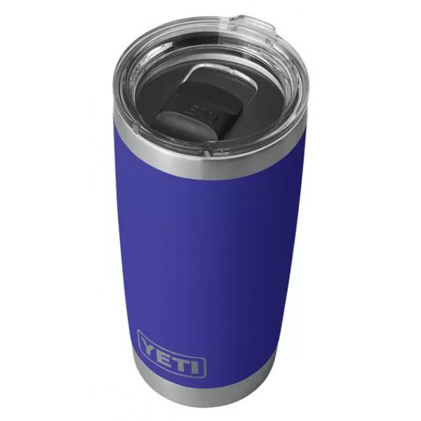 YETI Rambler Tumbler 20oz with Magslider Lid - Offshore Blue