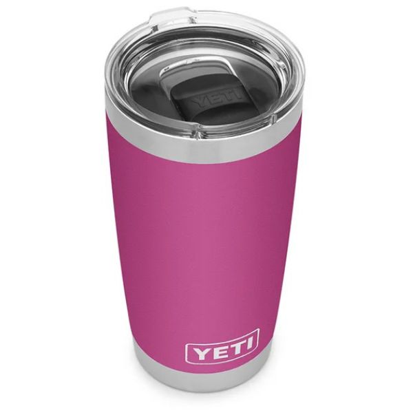 YETI Rambler Tumbler 20oz with Magslider Lid - Prickly Pear Pink