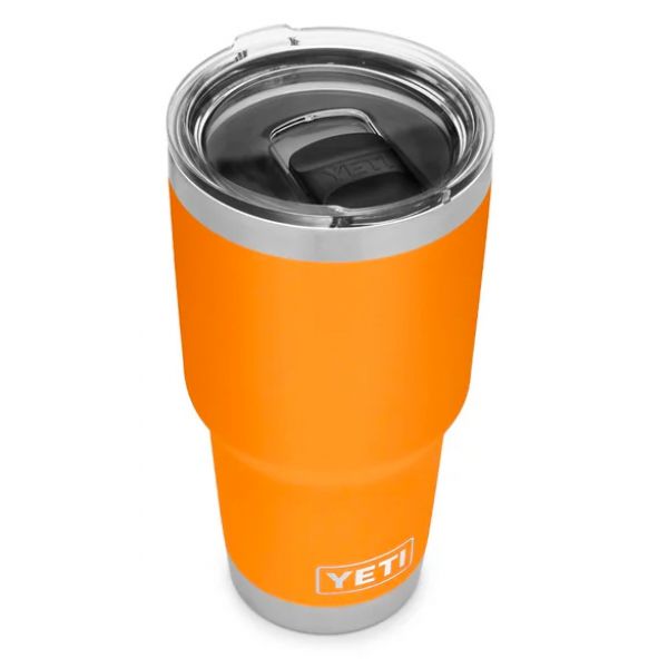 YETI Rambler Tumbler 30oz with Magslider Lid - King Crab Orange