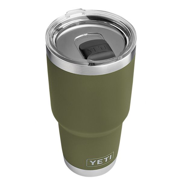 YETI Rambler Tumbler 30oz with Magslider Lid Olive Green