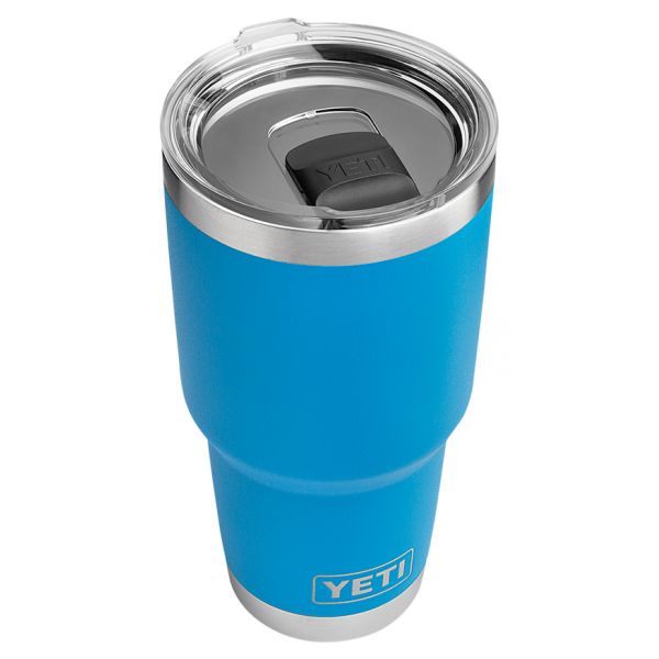 YETI Rambler Tumbler 30oz with Magslider Lid Tahoe Blue