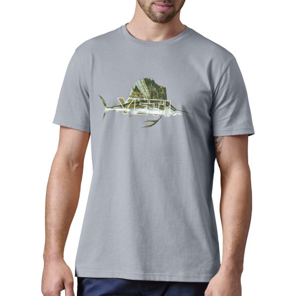 Yeti Sailfish Badge Short Sleeve T-Shirt