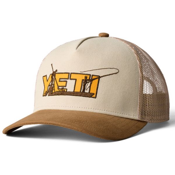 YETI Skiff Hat - Khaki Alpine Yellow