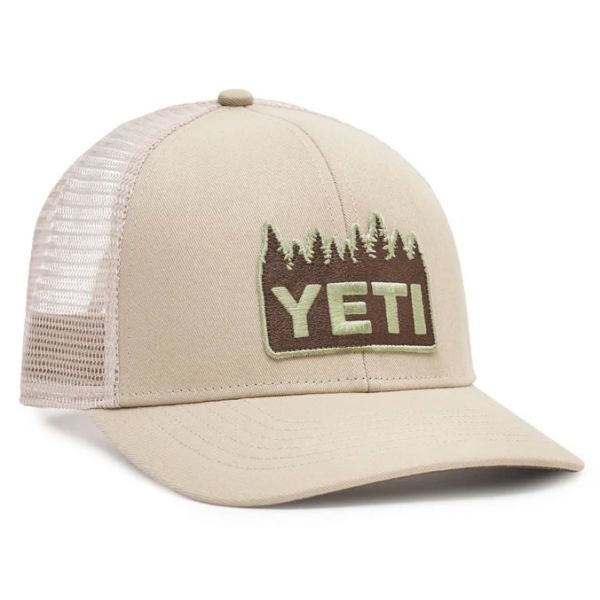 YETI Treeline Trucker Hat - Cream