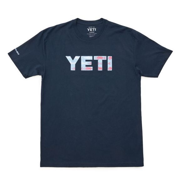 YETI Vineyard Short Sleeve T-Shirt - Navy - L