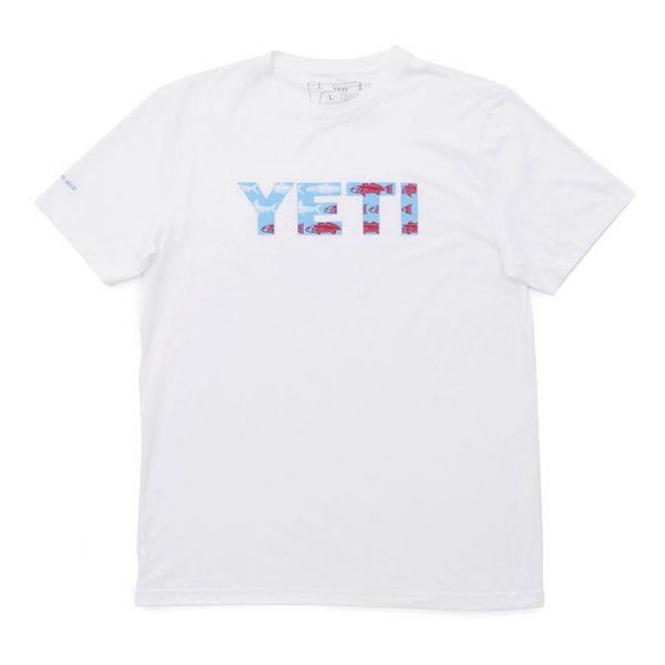 YETI Vineyard Short Sleeve T-Shirt - White - L