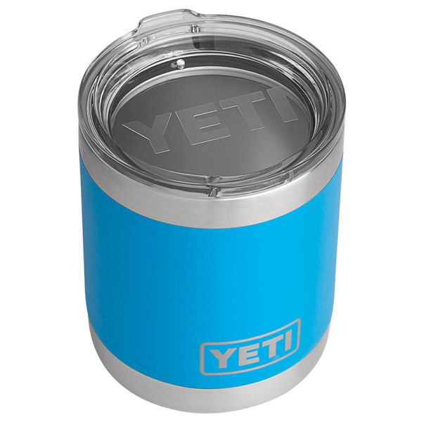 YETI Rambler Lowball 10oz Tahoe Blue