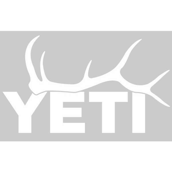 YETI Sportsman Decal Elk Antler