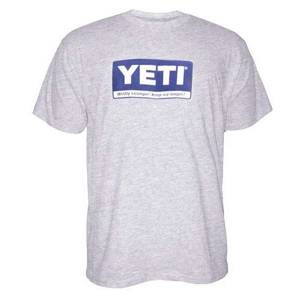 YETI Billboard Logo Short Sleeve T-Shirt - Gray