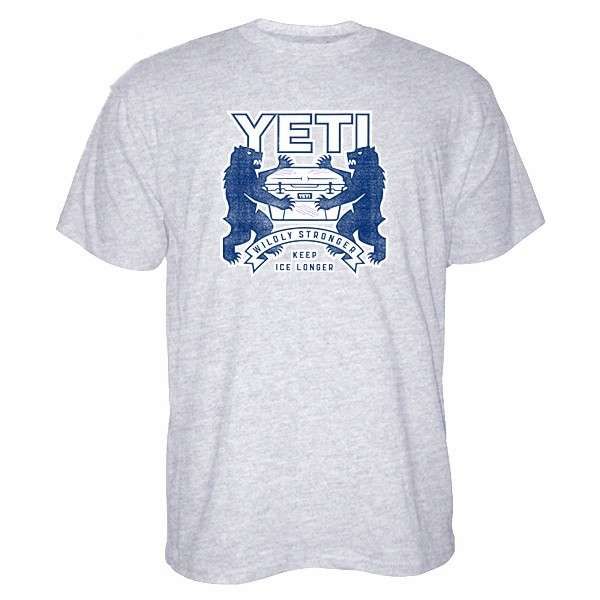 YETI Coat of Arms Short Sleeve T-Shirt - Medium