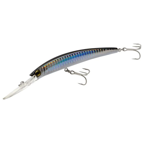 Yo-Zuri Crystal Minnow R1134 Deep Diver 3-1/2in C4 Silver Black