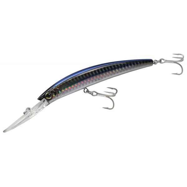 Yo-Zuri Crystal Minnow R1135 Deep Diver 4-3/8in HGHB Ghost Black