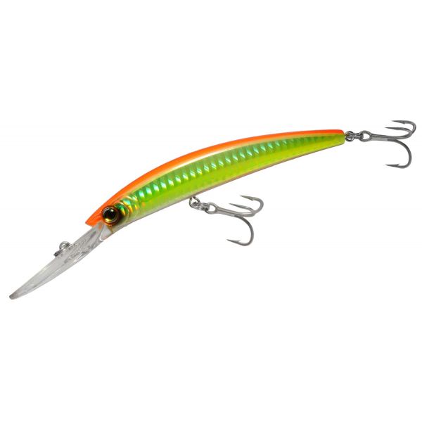 Yo-Zuri Crystal Minnow R1135 Deep Diver 4-3/8in HOBG Orange Back Gold