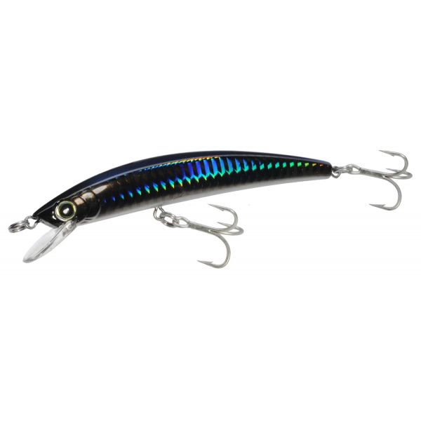 Yo-Zuri R1122 Crystal Minnow Floating Lure HGHB Ghost Black