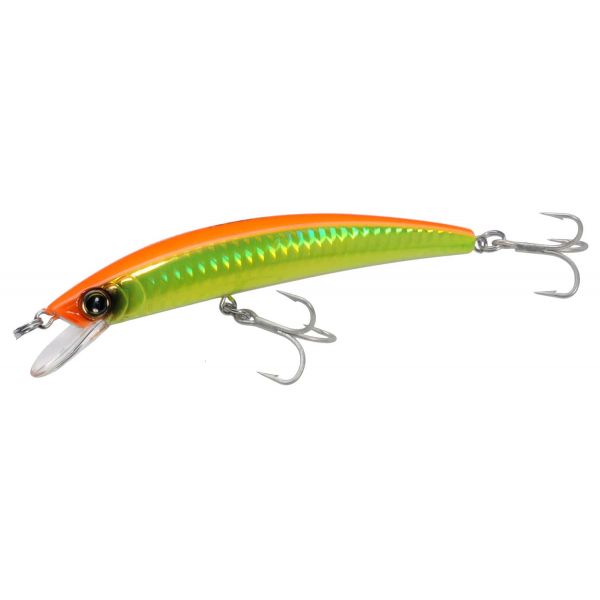 Yo-Zuri R1122 Crystal Minnow Floating Lure HOBG Orange Back Gold