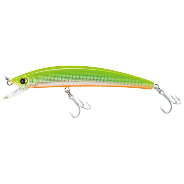 Yo-Zuri R1122 Crystal Minnow Floating Lure HCL Holographic Chartreuse