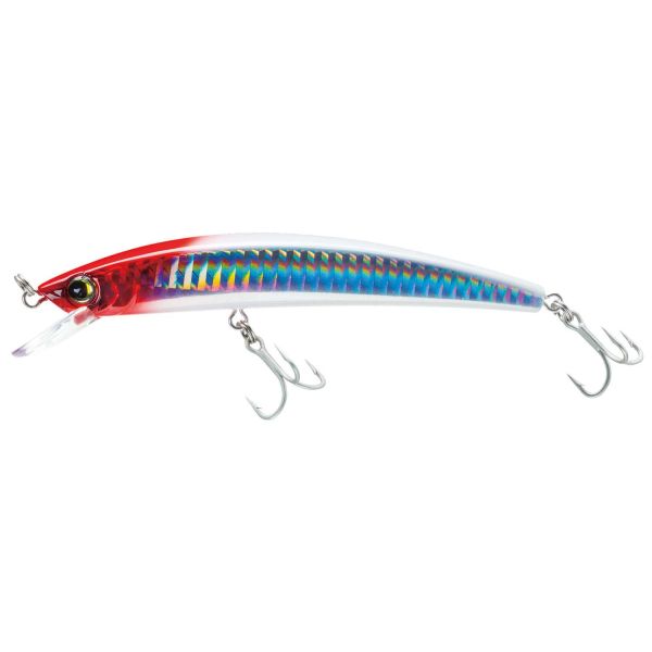 Yo-Zuri R1122 Crystal Minnow Floating Lure HRH Holographic Redhead