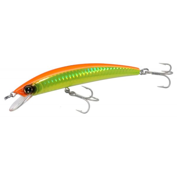 Yo-Zuri R1123 Crystal Minnow Floating Lure HOBG Orange Back Gold