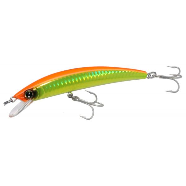 Yo-Zuri R1124 Crystal Minnow Floating Lure HOBG Orange Back Gold