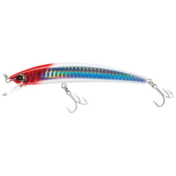 Yo-Zuri R1124 Crystal Minnow Floating Lure HRH Holographic Redhead