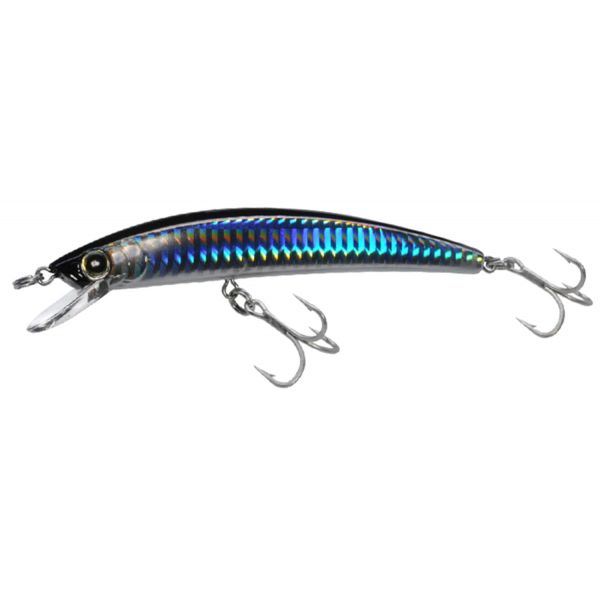 Yo-Zuri R1128 Crystal Minnow Sinking Lure C4 Silver Black