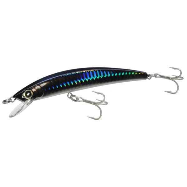 Yo-Zuri Crystal Minnow Suspending R1132 HGHB Ghost Black