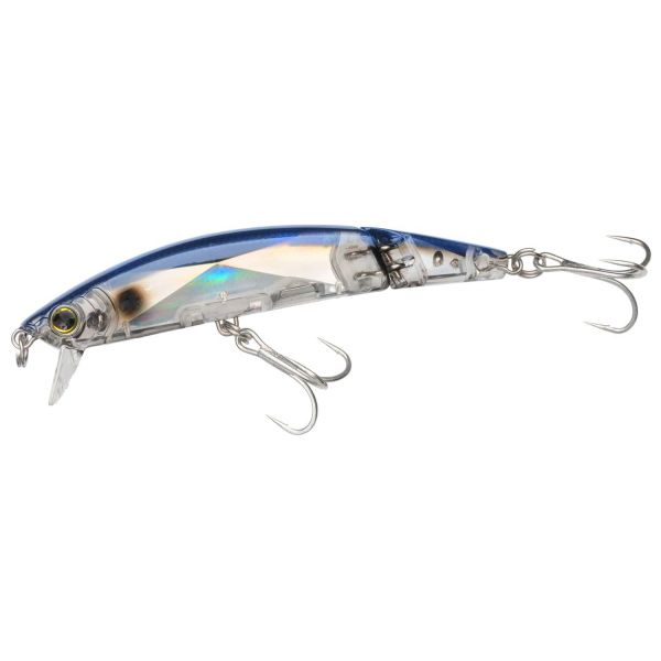 Yo-Zuri F1096 Crystal 3D Minnow Jointed Lure B Blue Silver