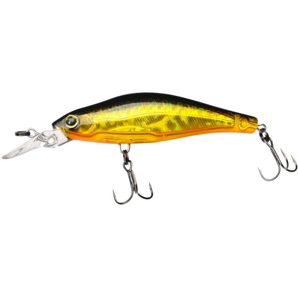 Yo-Zuri F1136 3DS Shad SR Lure HGBL Holographic Gold Black