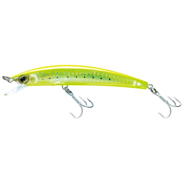 Yo-Zuri F1146 Crystal 3D Minnow GHCS Chartreuse Silver