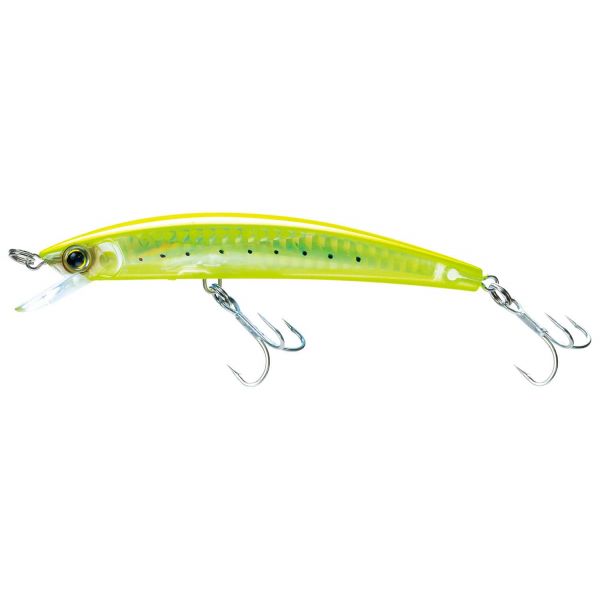 Yo-Zuri F1150 Crystal 3D Minnow GHCS Chartreuse Silver